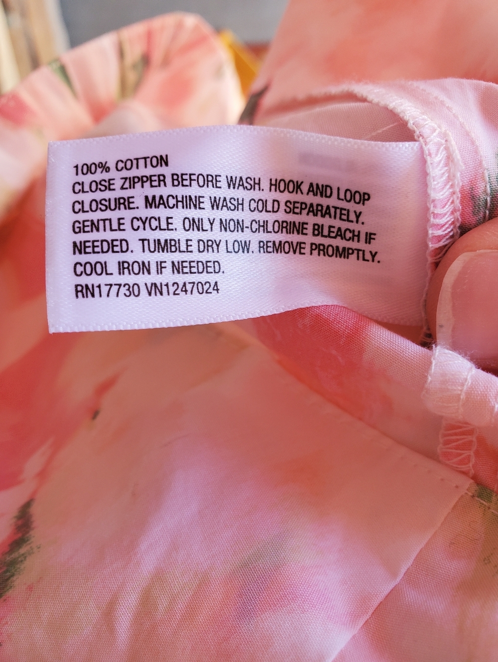 A New Day Size 10 Corset Woven Mini Dress A Line Pink & White Poplin Floral NWOT - Picture 10 of 16